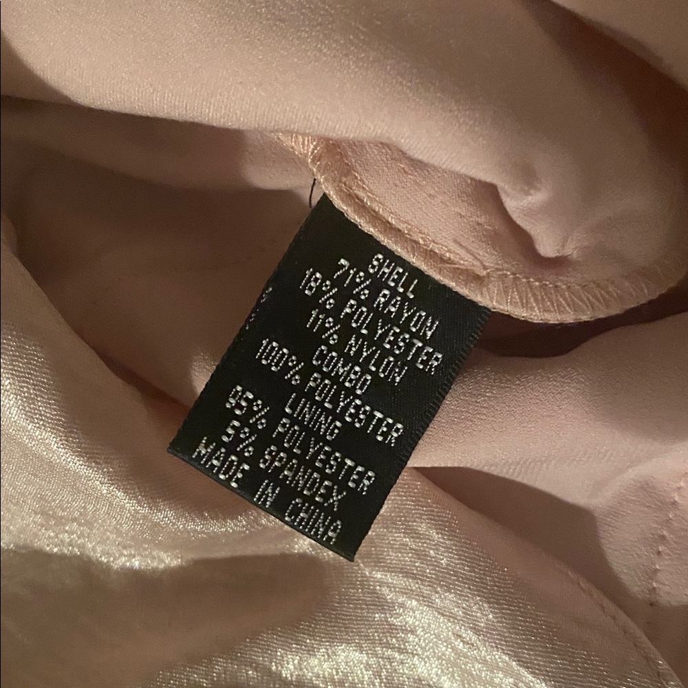 Adrianna Papell size 4 blush colored cocktail dress - Picture 10 of 10